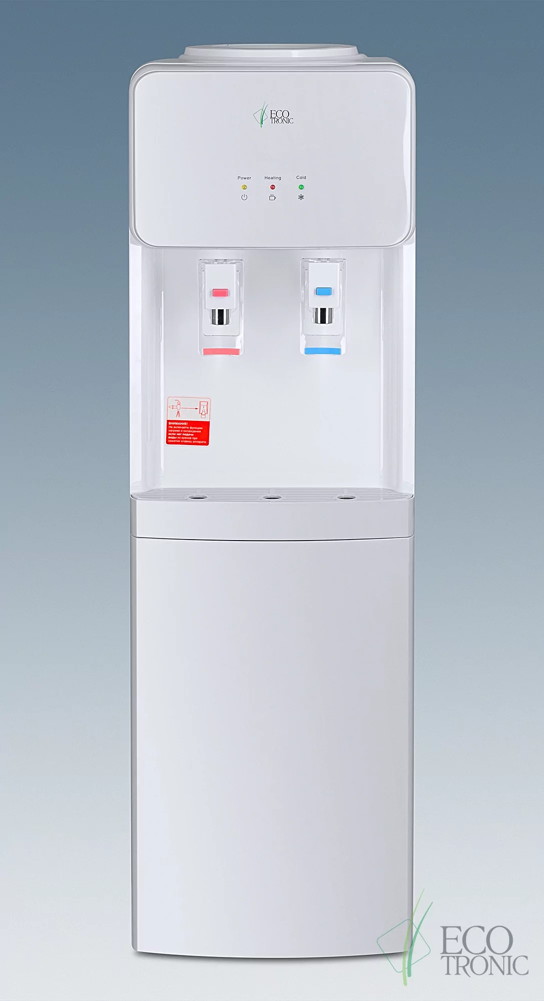 Кулер Ecotronic J21-LC white-grey